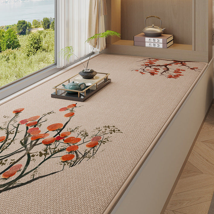 Decorative Floral Throw Mat Kalsten