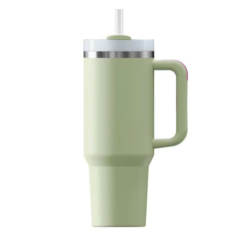Ladies Insulated Mug with Handle and Practical Straw Kalsten
