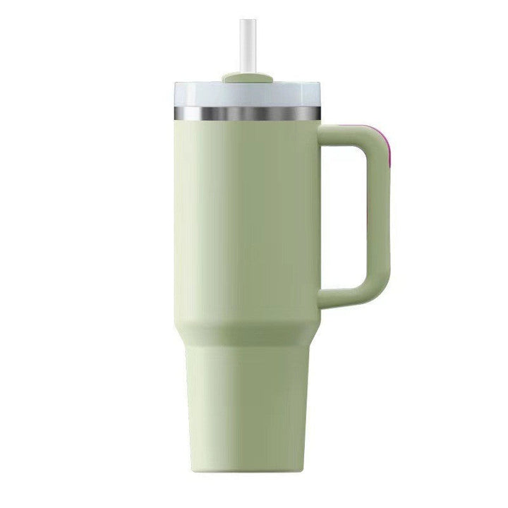 Ladies Insulated Mug with Handle and Practical Straw Kalsten