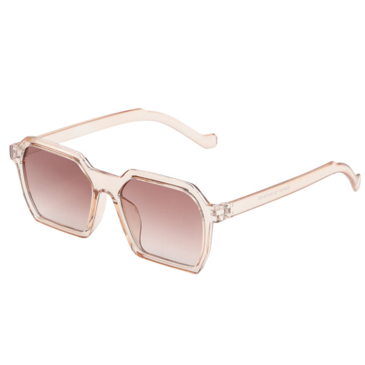 Women's Fashionable Hexagonal Sunglasses with Gentle Gradient Kalsten