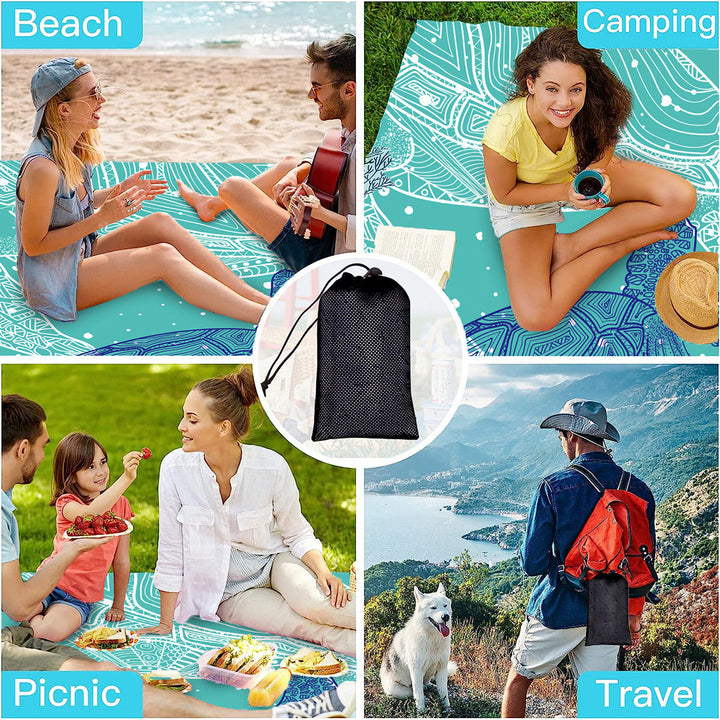 Extra-Large Portable Beach Mat Kalsten