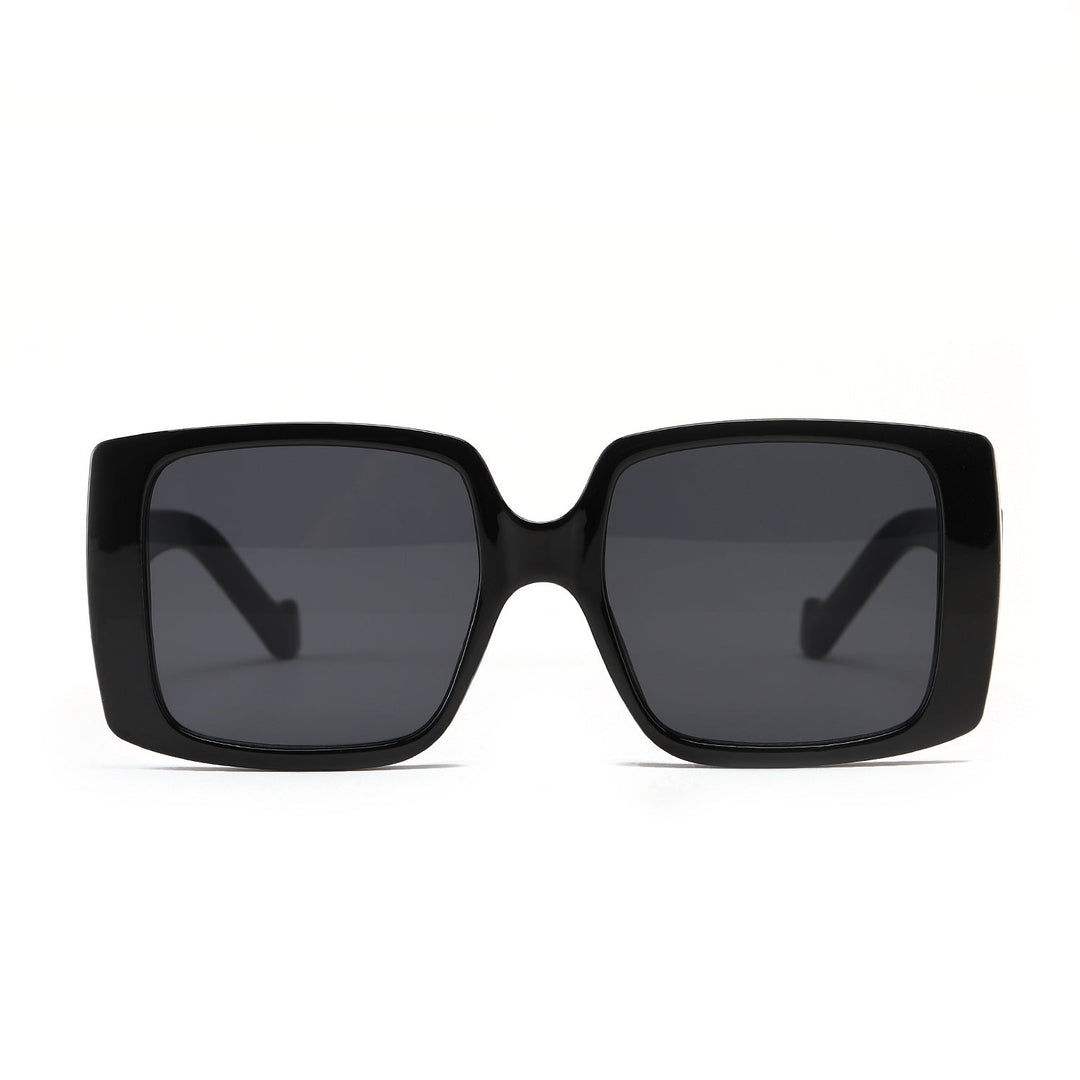 Women's modern square sunglasses with mirrored lenses Kalsten