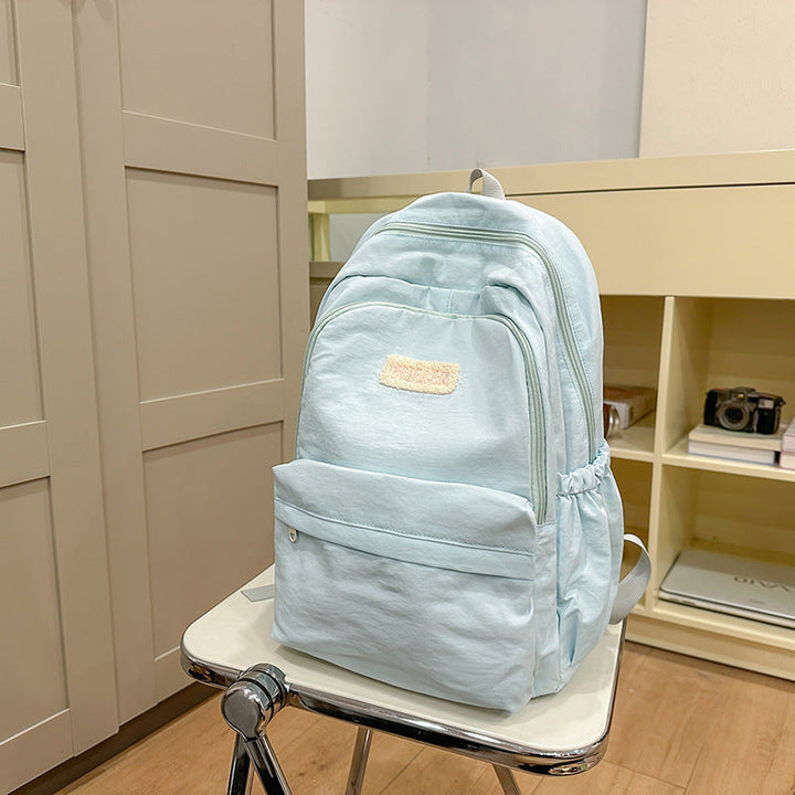 Cute Plush Character School Backpack