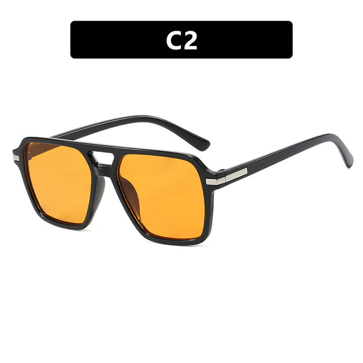 Women's fashionable rectangular sunglasses with stylish design and UV protection Kalsten