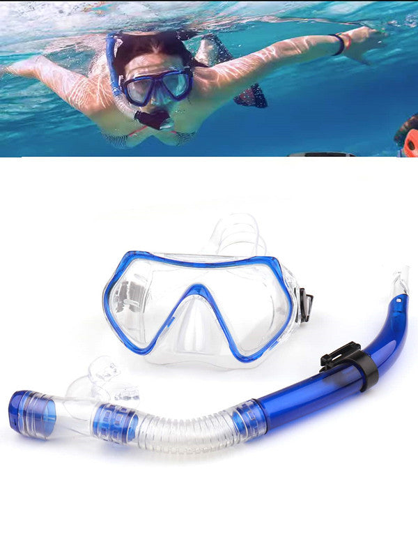 Snorkel mask with anti-fog technology and flexible mouthpiece Kalsten