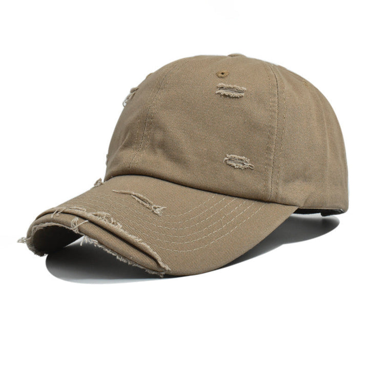 Women's fashionable baseball cap with destroyed look Kalsten