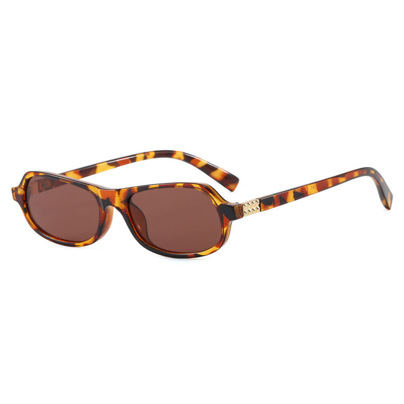 Ladies stylish fashionable sunglasses with golden accents Kalsten