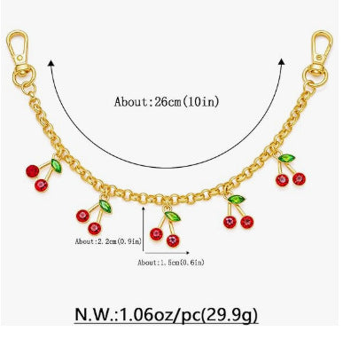Playful Fruit Charm Bracelet Kalsten