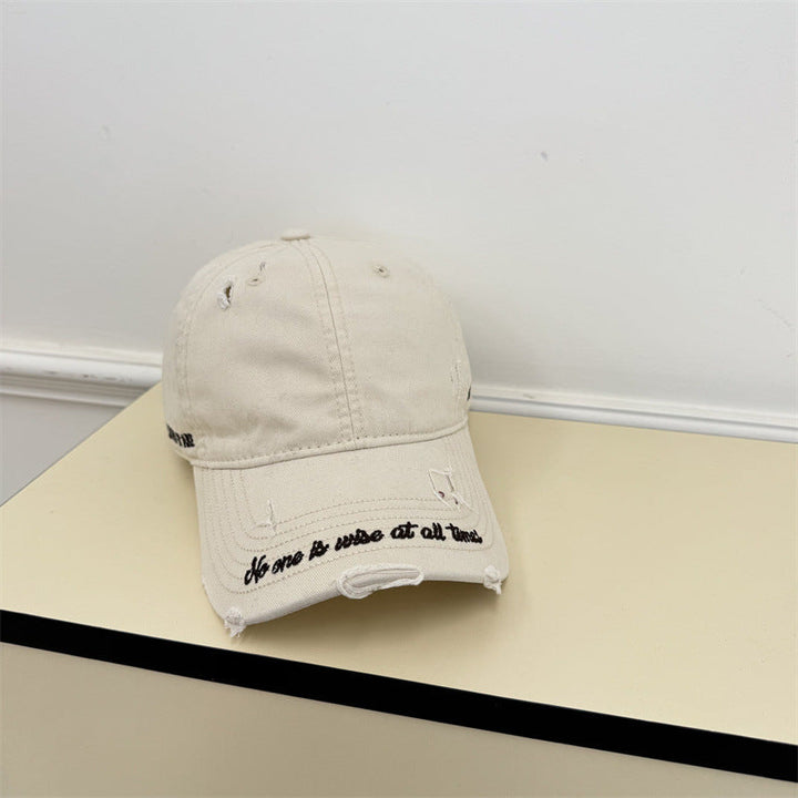 Men's Vintage Distressed Baseball Cap Kalsten