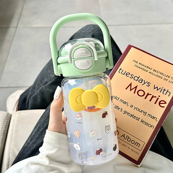 Women's child-friendly drinking bottle with cheerful design Kalsten