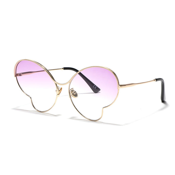 Women extravagantly designed butterfly sunglasses Kalsten