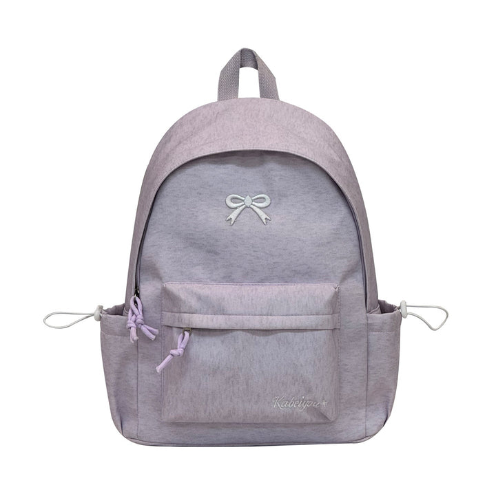 Elegant Bow-Embellished Casual Backpack kalsten