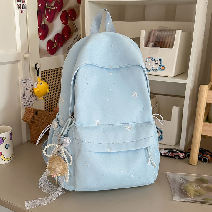 Fun-Themed Embellished School Backpack