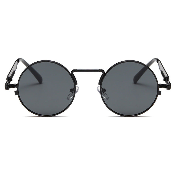 Women's fashionable round sunglasses with precise metal frame Kalsten