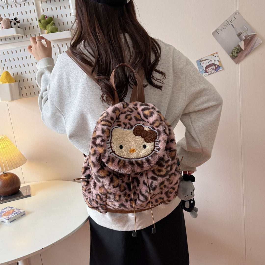 Cute Animal-Themed Plush Backpack Kalsten