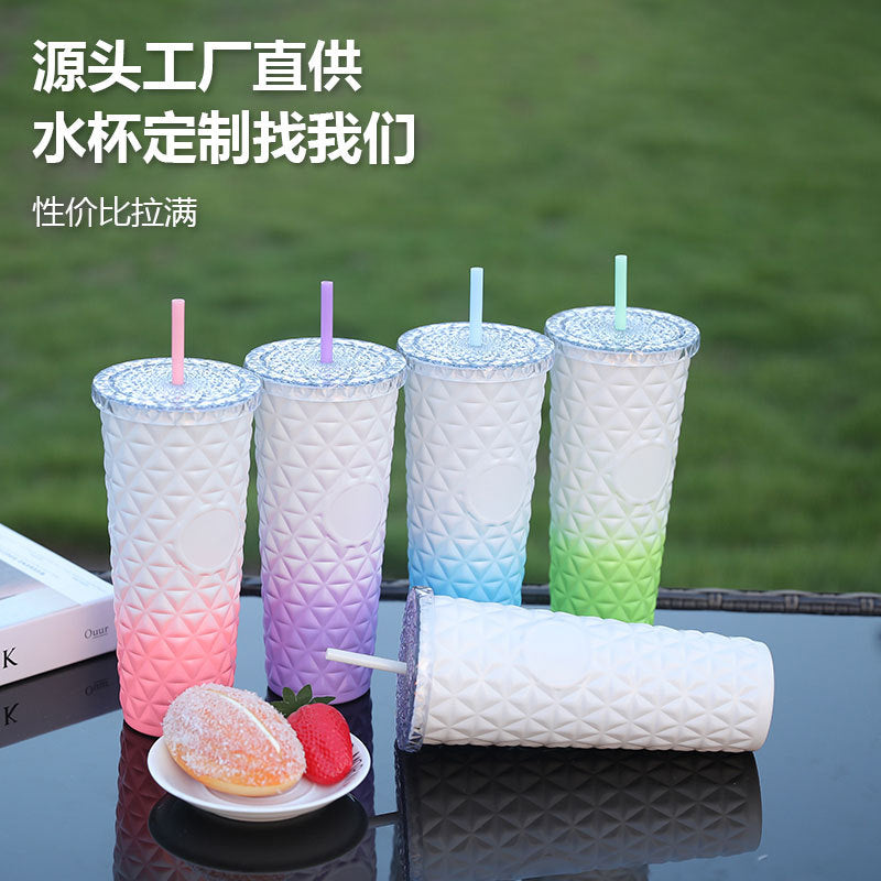 Women's modern drinking bottle with textured design Kalsten