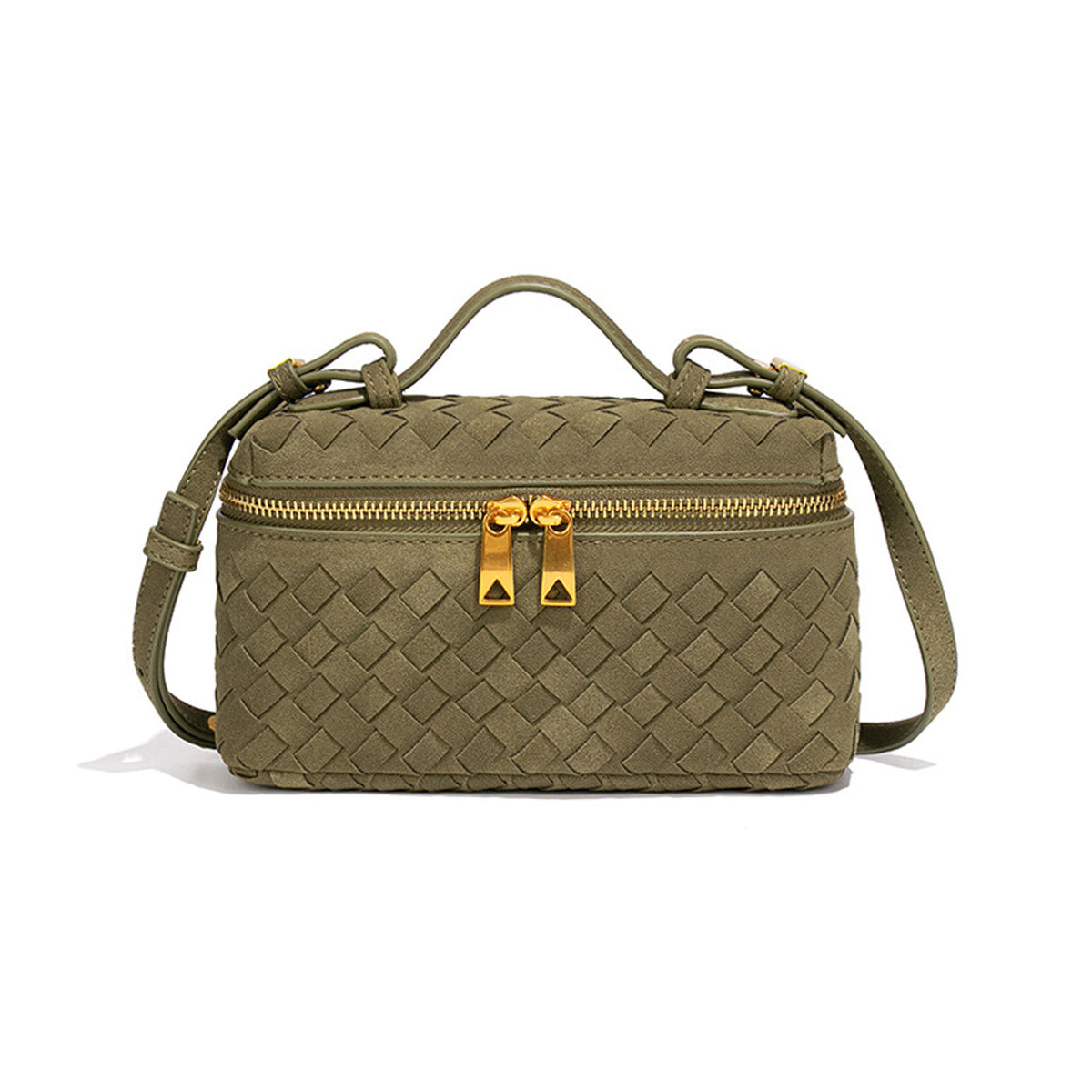 Textured Woven Crossbody Bag Acalora
