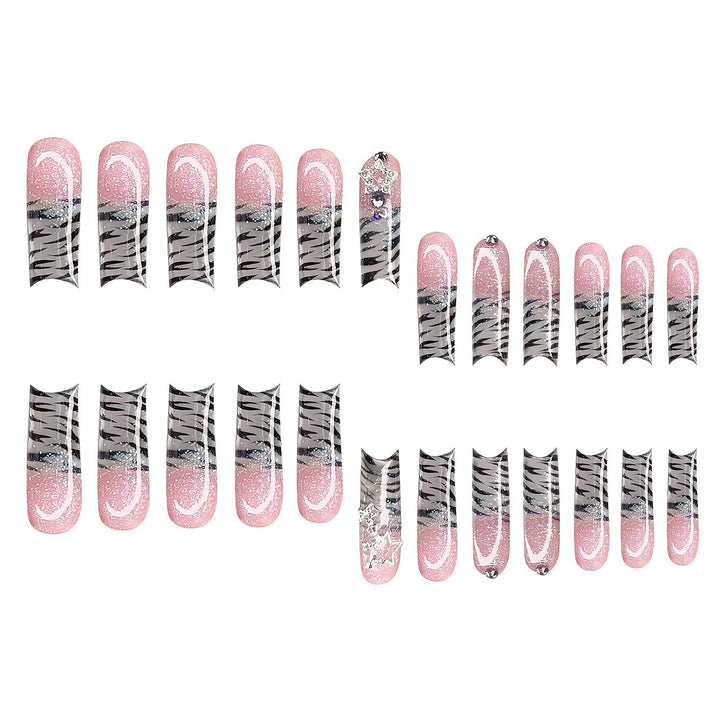 Decorative Press-On Nail Set Kalsten