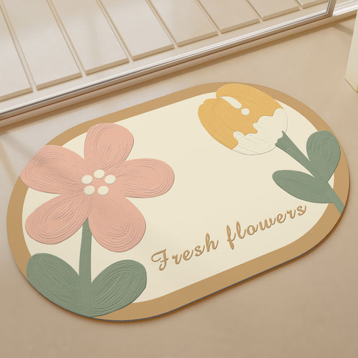 Decorative Motivational Bath Mat