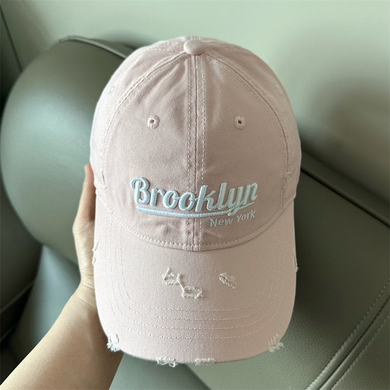 Men's Distressed Brooklyn Baseball Cap Kalsten