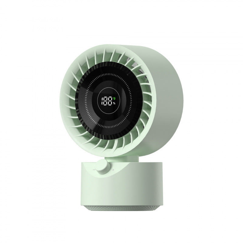 Ladies Compact Table Fan with Digital Hygrometer Kalsten