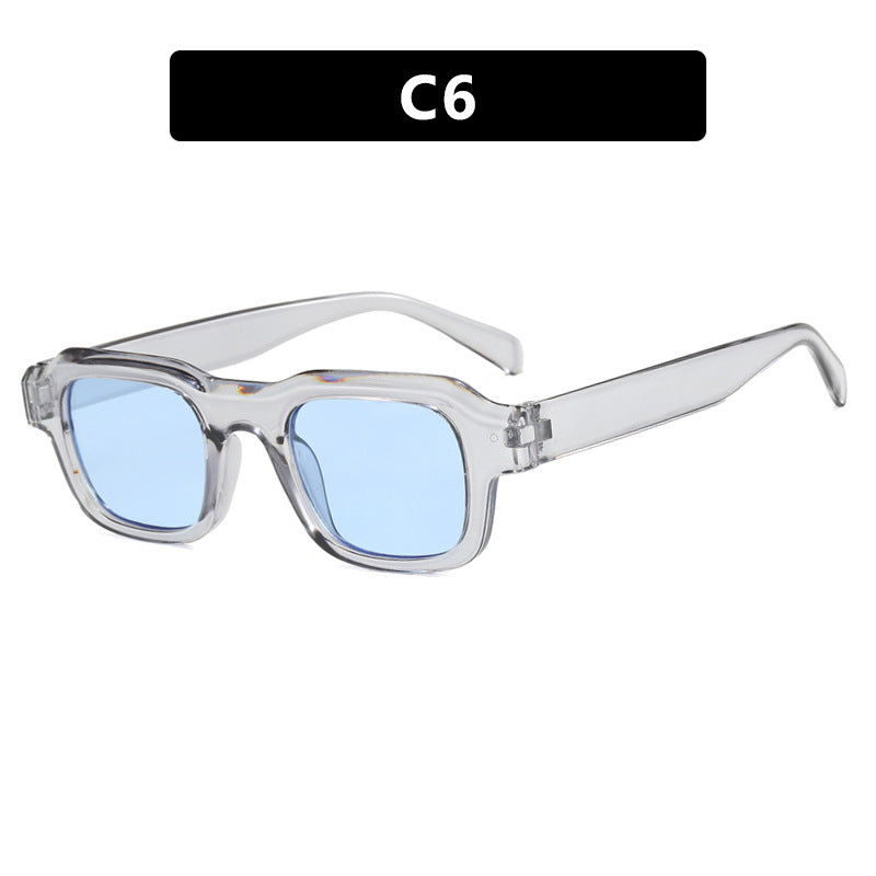 Women's modern square sunglasses with protective polycarbonate frame Kalsten