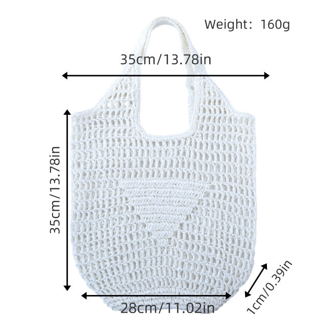 Handcrafted Macrame Tote Bag Kalsten