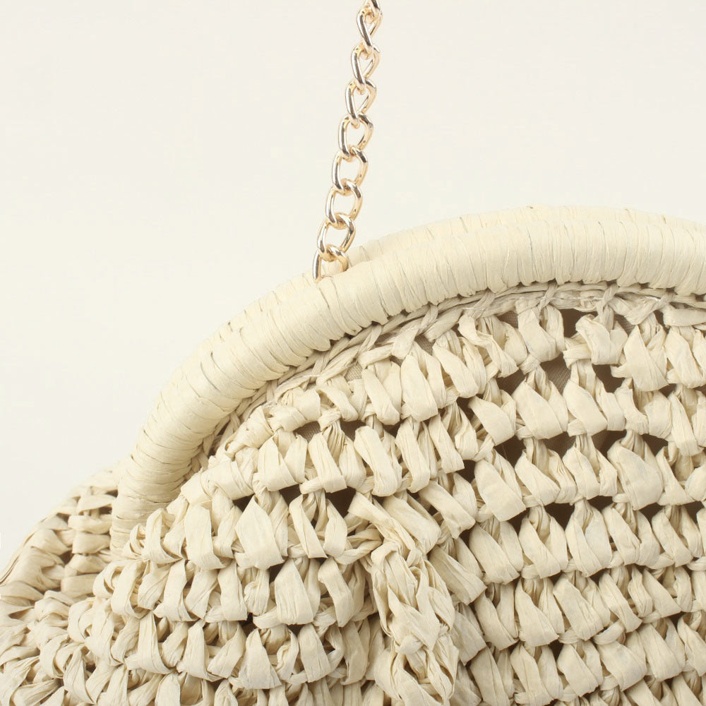 Clutch with decorative braided design Kalsten