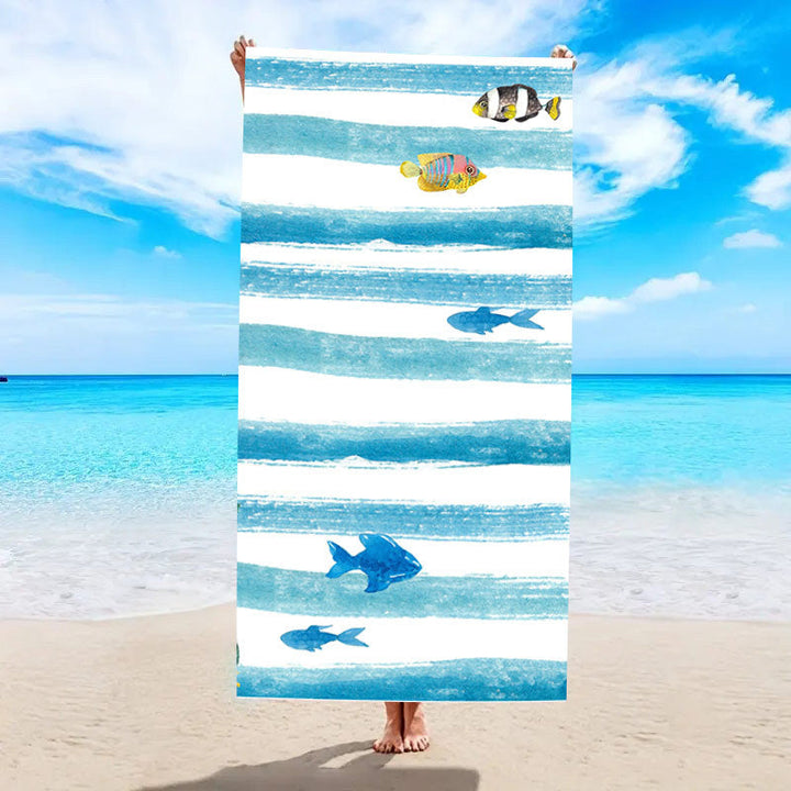 Nautical-Themed Beach Towel Kalsten