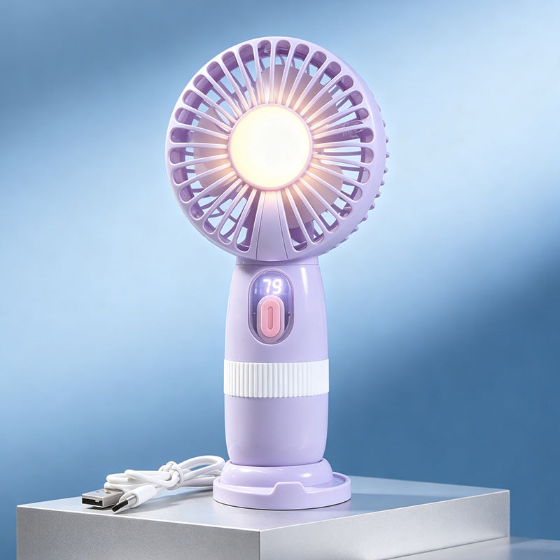 Women Portable Table Fan in Playful Bear Design Kalsten