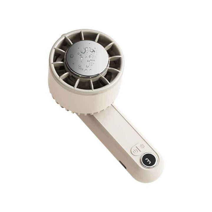 Women's portable hand fan with digital speed display Kalsten