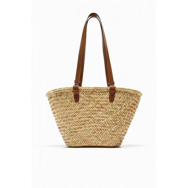 Elegant Braided Beach Bag Kalsten
