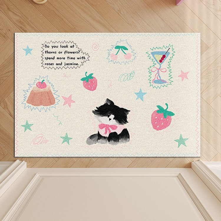 Whimsical Entrance Doormat Kalsten