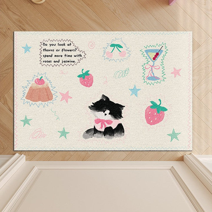 Whimsical Entrance Doormat Kalsten