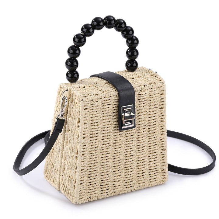 Women's Designer Basket Bag with Unique Grip Kalsten