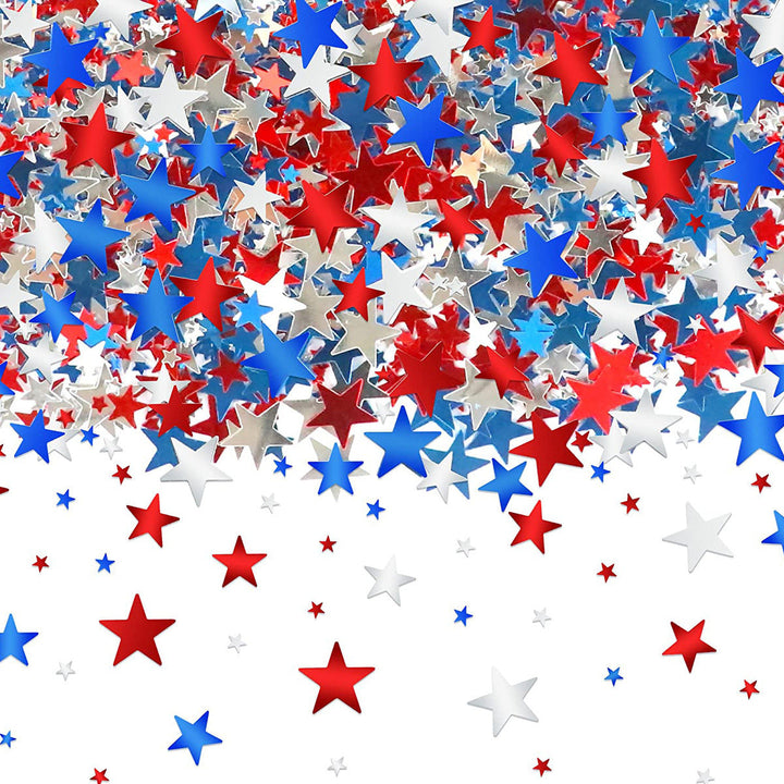 Unisex nan decorative star confetti made of high-quality metallic foil in mixed shapes and sizes Kalsten