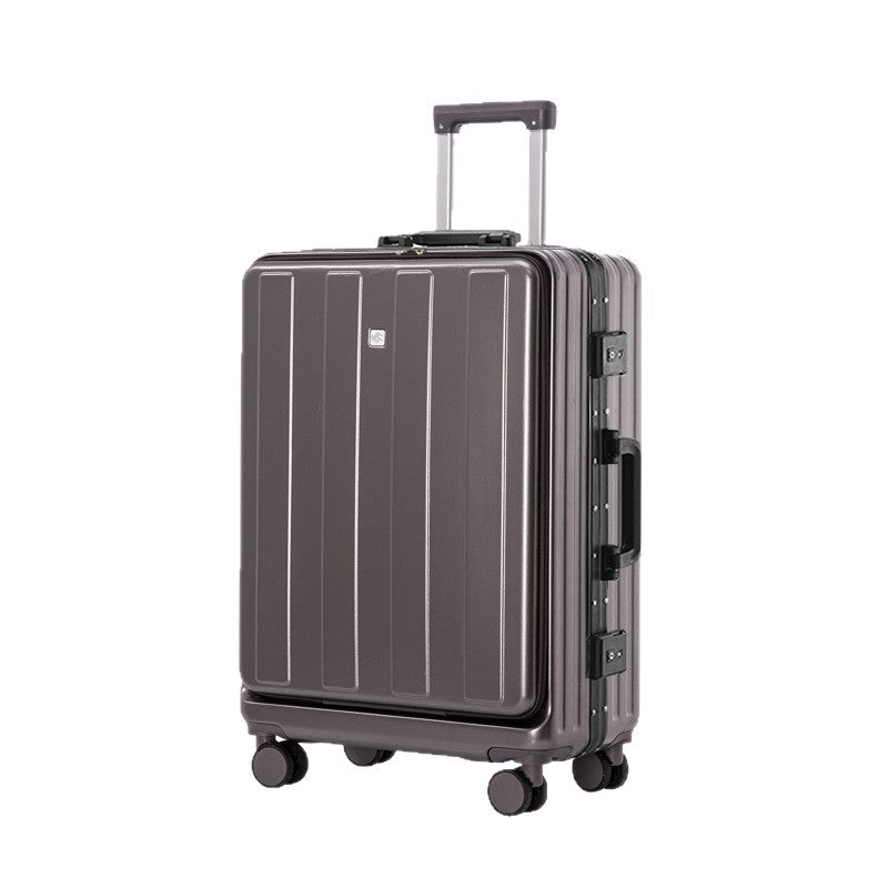 Unisex Lightweight Expandable Hard-Shell Travel Suitcase Kalsten