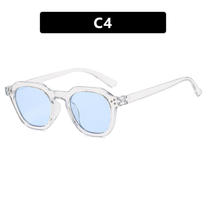 Ladies fashionable sunglasses in trendy hexagon design Kalsten