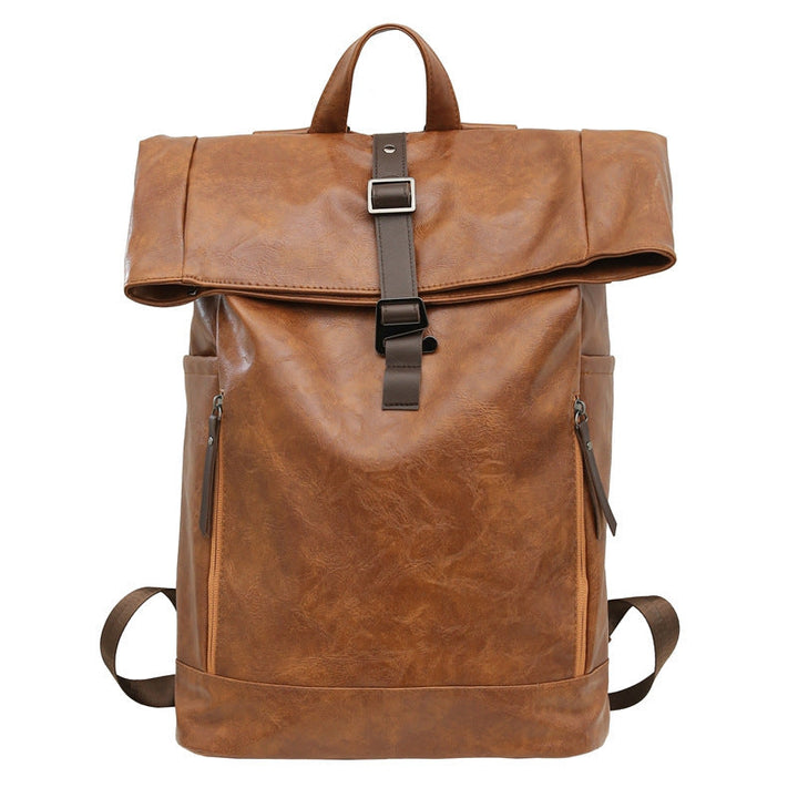 Casual Leather Backpack Kalsten