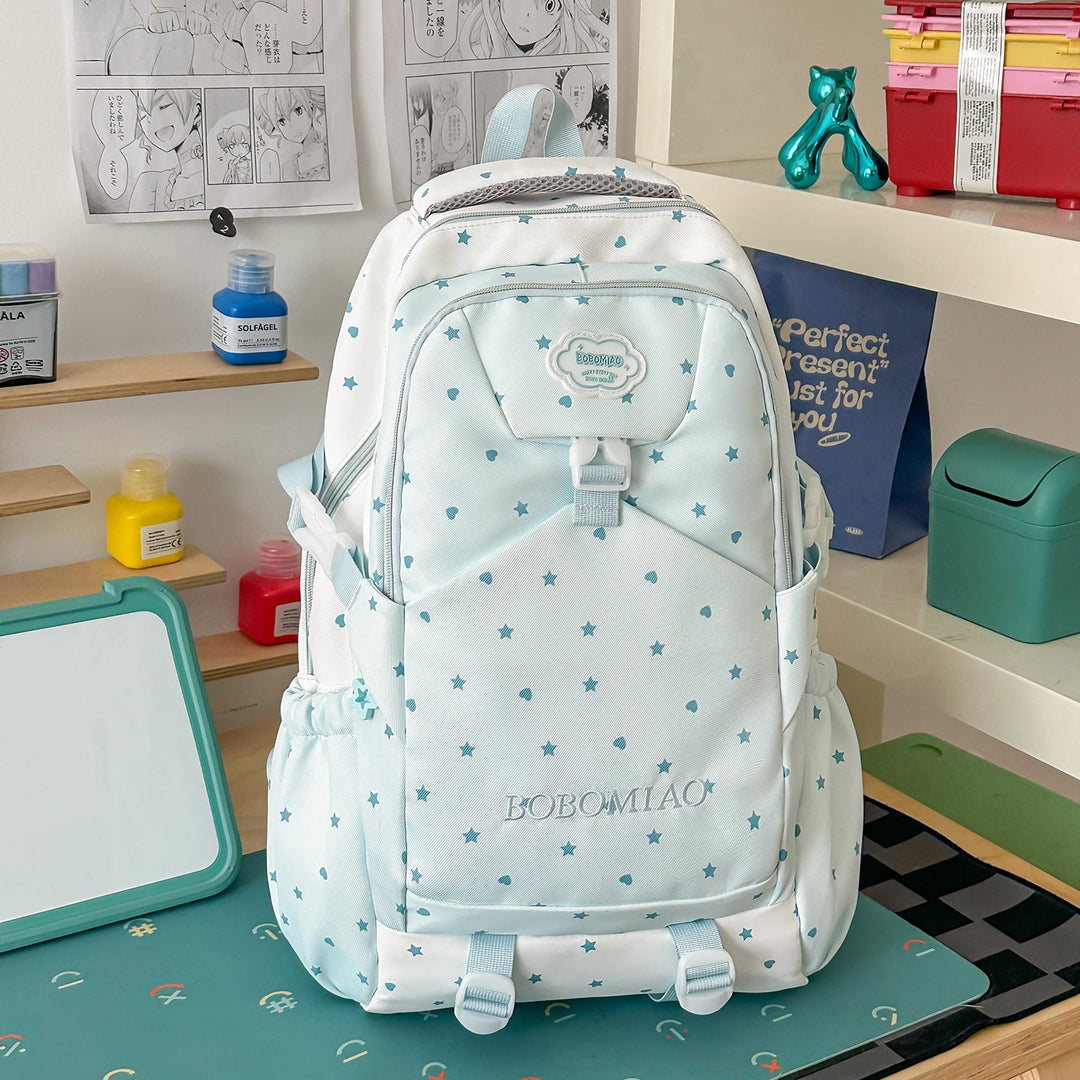 Stylish Star Patterned Backpack