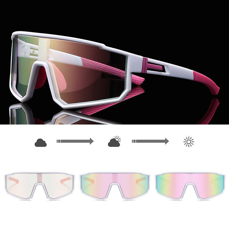 Unisex Sports Performance Sunglasses with Intelligent Light Change Kalsten