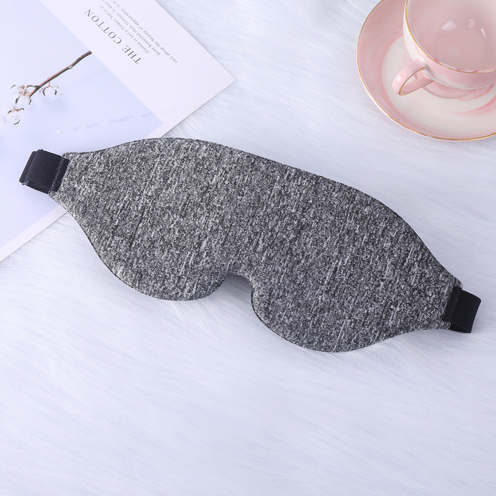 Unisex nan ergonomic 3D sleep mask with contoured eye cavities and adjustable comfort band Kalsten