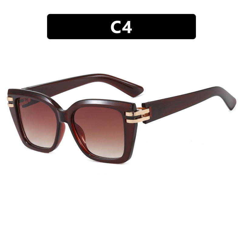 Women stylish oversized sunglasses with luxurious details Kalsten