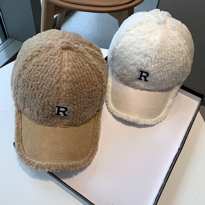 Women's Fuzzy Plush Baseball Cap Kalsten