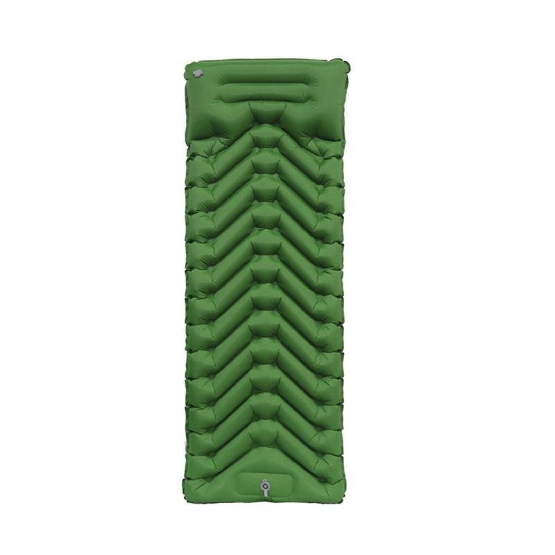 Inflatable sleeping pad with comfort zones Kalsten