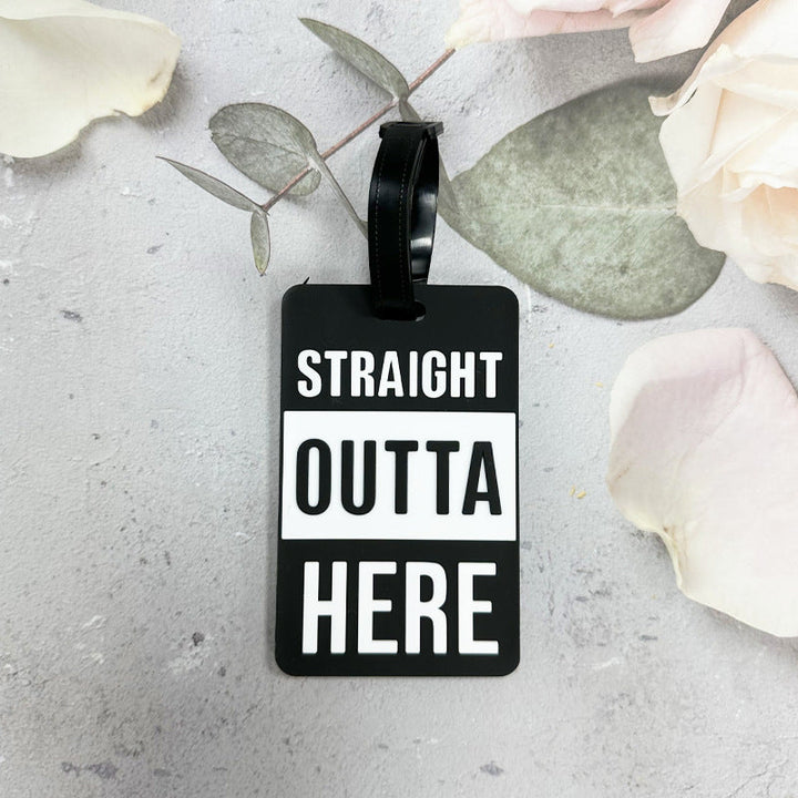 Adventure-Themed Luggage Tag Kalsten