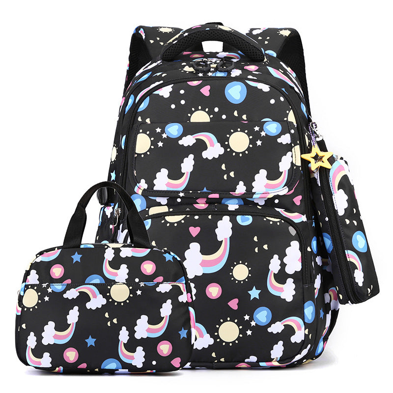 Playful school backpack with detachable accessories Kalsten