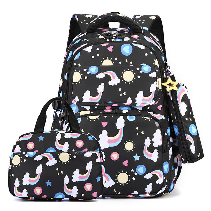 Playful school backpack with detachable accessories Kalsten