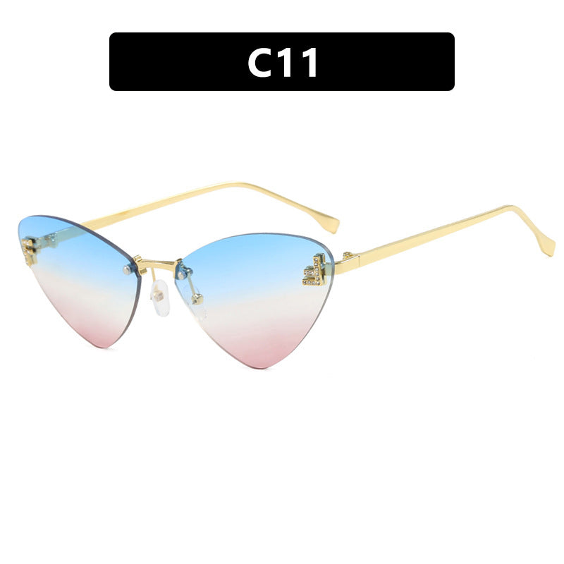 Women's extravagant Cat-Eye sunglasses with sparkling details Kalsten