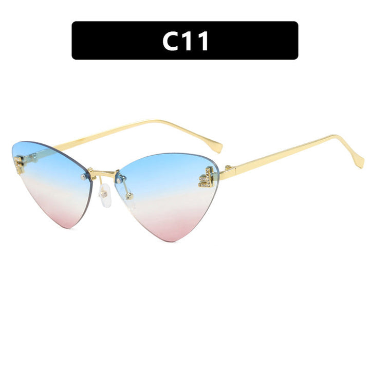 Women's extravagant Cat-Eye sunglasses with sparkling details Kalsten